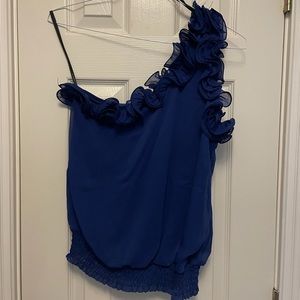 Women’s dressy one shoulder top